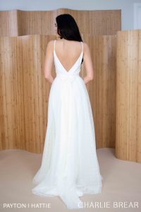 The Hattie wedding overskirt from Charlie Brear at Cicily Bridal