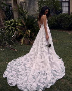 Evie Young Saffron Wedding Dress at Cicily Bridal